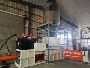 60T  Liquid Waste Paper Baling Machine