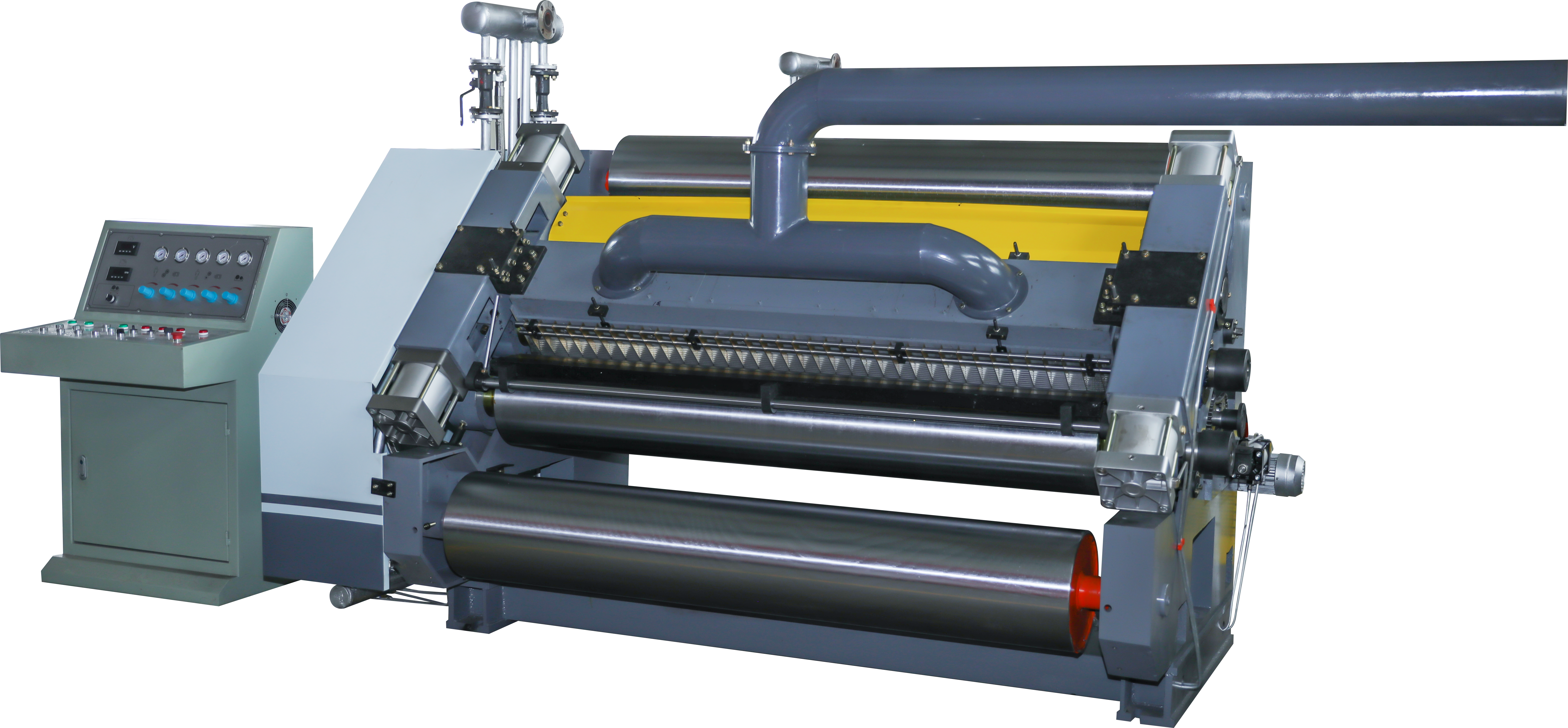 Versatility and sustainability of single-facer corrugated board machines