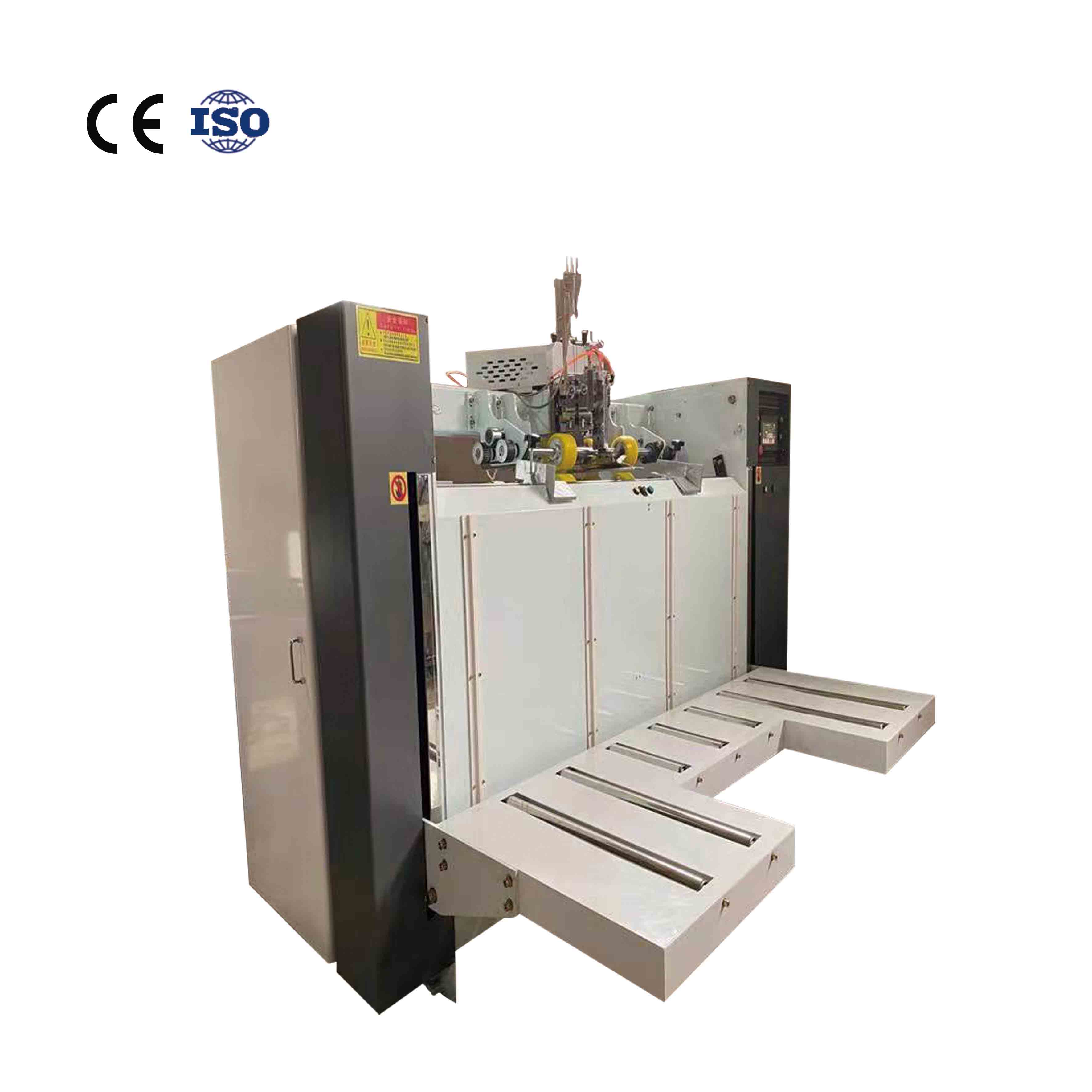 Double servo semi automatic single nail box machine