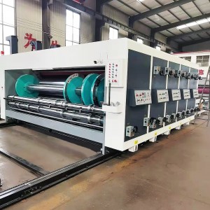 Carton equipment printing slotting machine