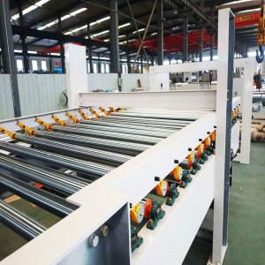 Corrugated board production line