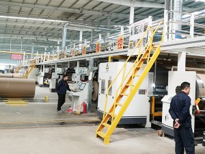 Corrugated production line