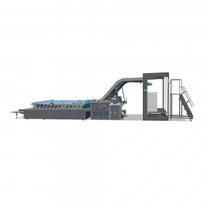 Lifting semi-automatic corrugated laminating machine