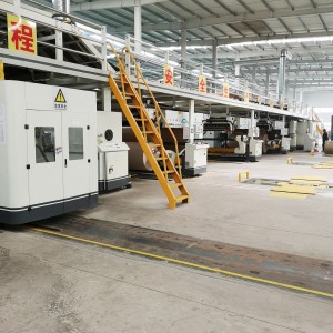 Corrugated board production line equipment